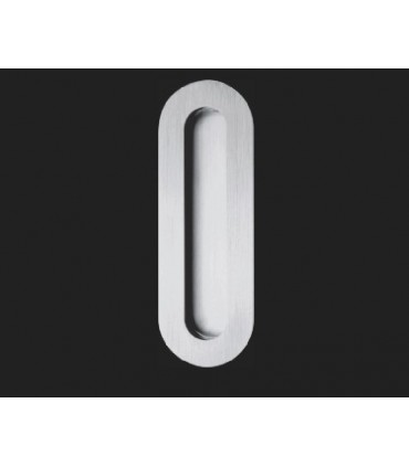 Poignée cuvette inox 180 x 58 mm