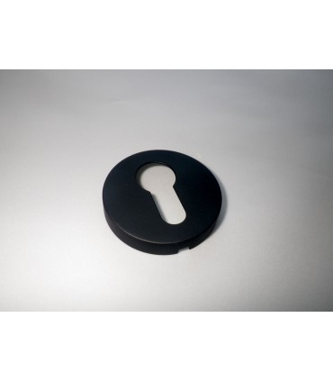 Rosace entrée de clé I Téflon noir Ø 50 mm