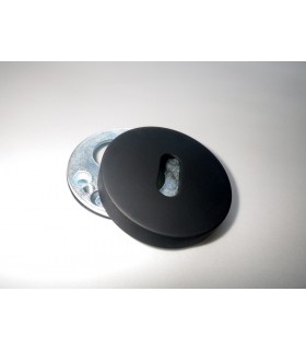 Rosace entrée de clé L Téflon noir Ø 50 mm Rosace entrée de clé L Téflon noir Ø 50 mm