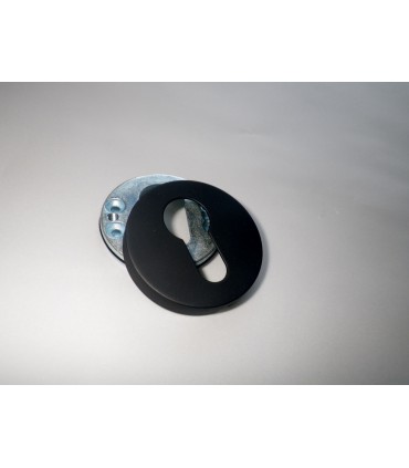 Rosace entrée de clé I Téflon noir Ø 50 mm