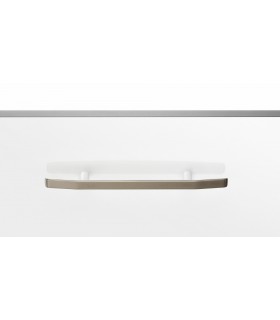 série Ski Blanc et nickel satiné série Ski Blanc et nickel satiné