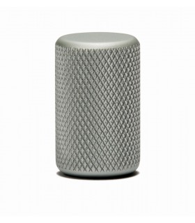 Poignée bouton série Graf argent mat