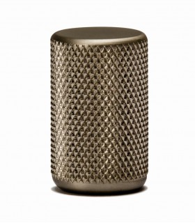 Poignée bouton série Graf nickel satiné