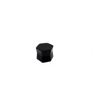 Poignée bouton Coffe pot noir mat