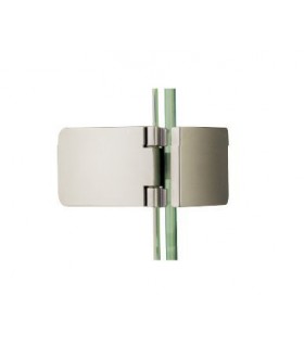 Charnière verre / verre 180° vue extérieur Charnière verre / verre 180° vue extérieur