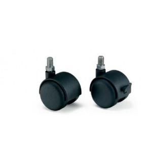 Roulette nylon noir Ø 50 mm Roulette nylon noir Ø 50 mm