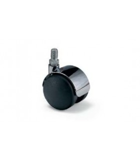 Roulette nylon noir Ø 50 mm Roulette nylon noir Ø 50 mm