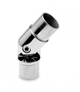 Support orientable chromé brillant