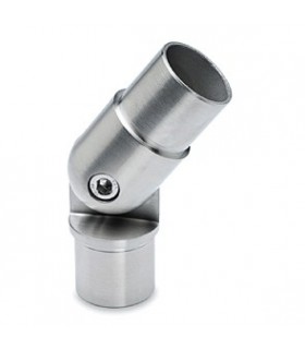 Support orientable effet inox brossé