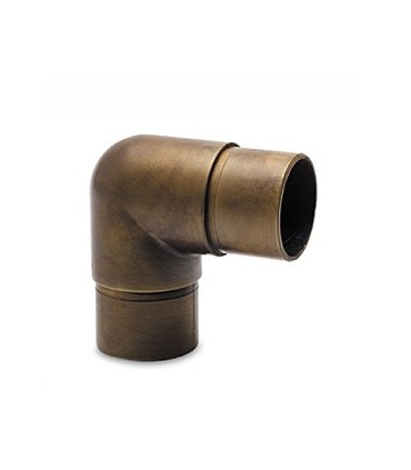 Raccord 90° bronze