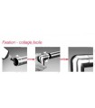 Raccord 90° pour tube Ø 38 mm fixation par collage