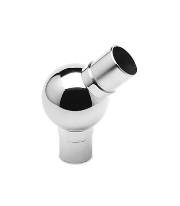 Raccord rond 45° pour tube Ø 38 mm