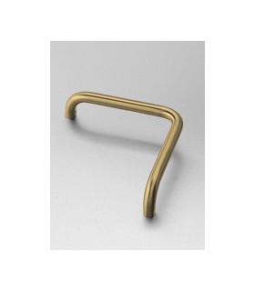 Poignée monobloc Ø 30 mm série V laiton poli