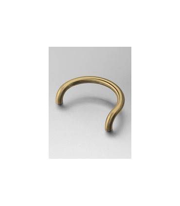 Poignée monobloc Ø 30 mm série R laiton poli brillant