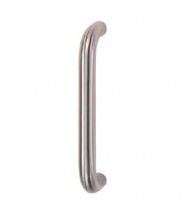 Poignée monobloc Ø 30 mm série U inox brossé
