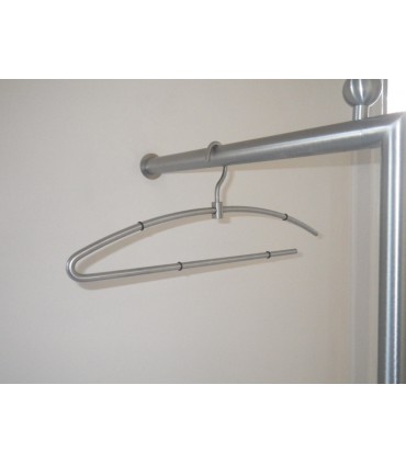 Cintre inox double