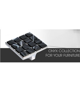Poignée et bouton Pierre d'Onix Poignée et bouton Pierre d'Onix