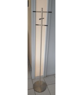 Porte manteaux inox brossé