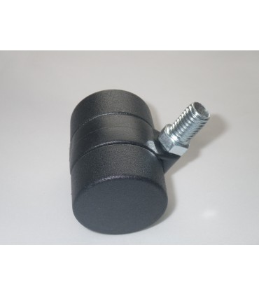 Roulette nylon noir Ø 36 mm