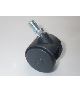 Roulette nylon noir Ø 40 mm Roulette nylon noir Ø 40 mm