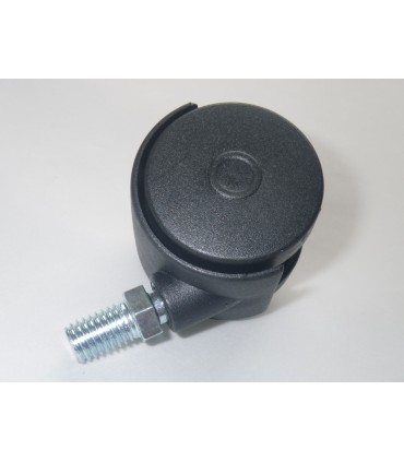 Roulette nylon noir Ø 40 mm