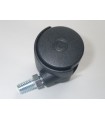 Roulette nylon noir Ø 40 mm Roulette nylon noir Ø 40 mm