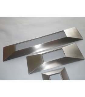 Poignée série Inlay nickel satiné