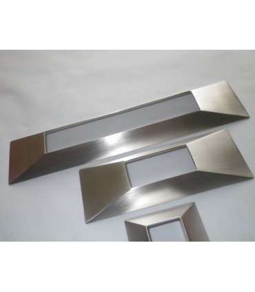 Poignée série Inlay nickel satiné