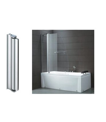 Charnière pare douche a relèvement