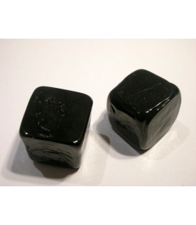 Poignée bouton glace noir Poignée bouton glace noir