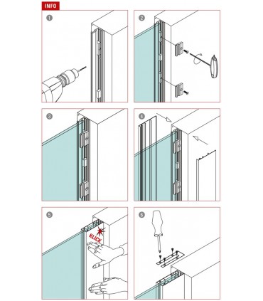 Profil aluminium montage