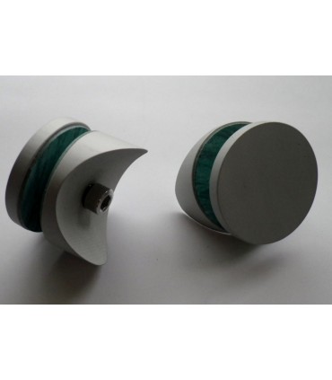 Fixation rail sur imposte