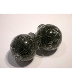 Poignée bouton bulle noir Poignée bouton bulle noir