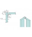Joint d'étanchéité pour angle a 90° Joint d'étanchéité pour angle a 90°