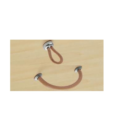 Poignée tirette cuir