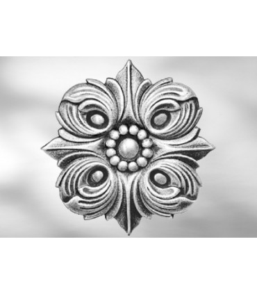 Elément décoratif simple face