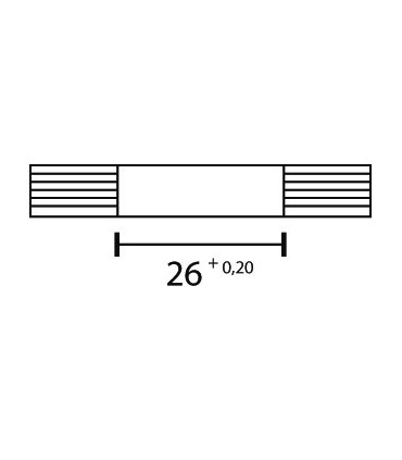 Détail trou non fraisé