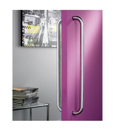 Poignée tubulaire coudée