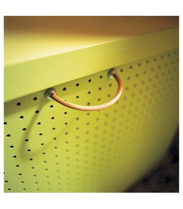 Poignée tirette cuir