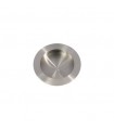Poignée cuvette inox ronde