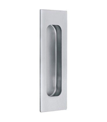Poignée cuvette inox rectangulaire