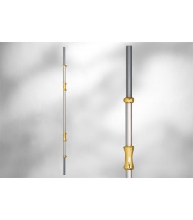 Balustres avec élément décoratif