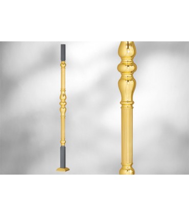 Poteau Embase carré - Elément décoratif centrale