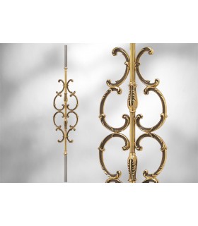 Balustres avec élément décoratif largeur 205 mm