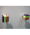 Bouton multicolor carré Bouton multicolor carré