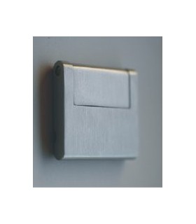 Poignée tirette inox brossé