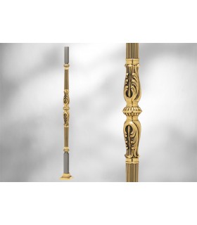 Poteaux avec moulure Poteaux avec moulure