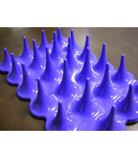 Tapis vide poche série Tapeter bleu