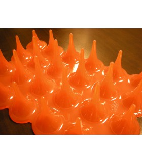 Tapis vide poche série Tapeter orange