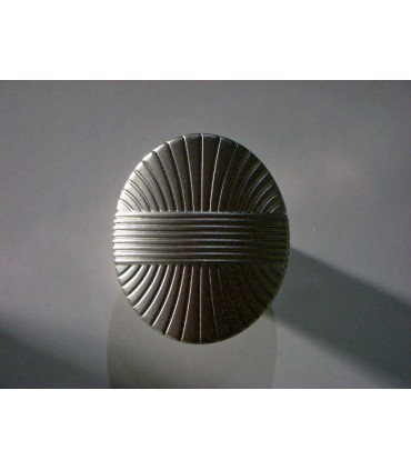 Poignée bouton Country nickele satiné